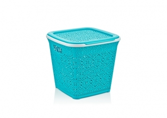Lacy Square Basket For Multi-Purpose Use (15 lt)