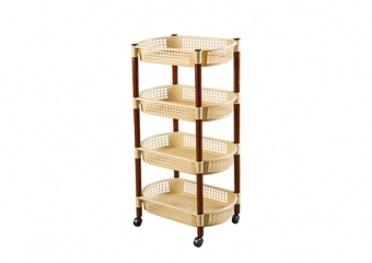 Oval Vegetable Trolley