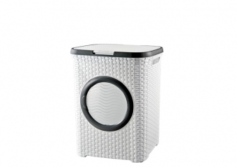 Rattan Modern Laundry Hamper (65 lt)